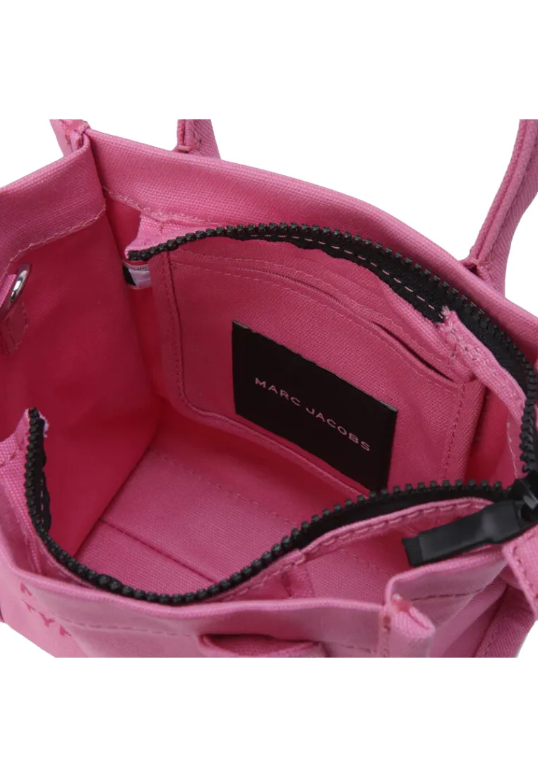 ( AS IS ) Marc Jacobs Canvas Standard Supply Small Tote Bag In Candy Pink 4S4HCR003H02