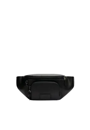 ( PREORDER ) Coach Track Belt Bag In Gunmetal Black C2716