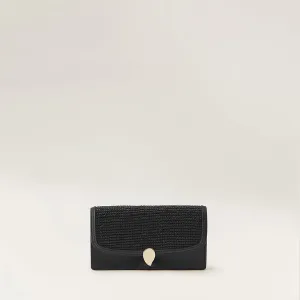 Adelie Wallet With Raffia