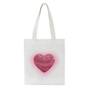 Aesthetic Heart Tote Bag