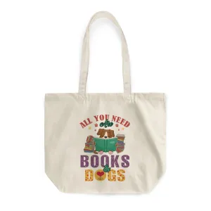 All You Need Are Books And Dogs Book Lovers Gift TBW45