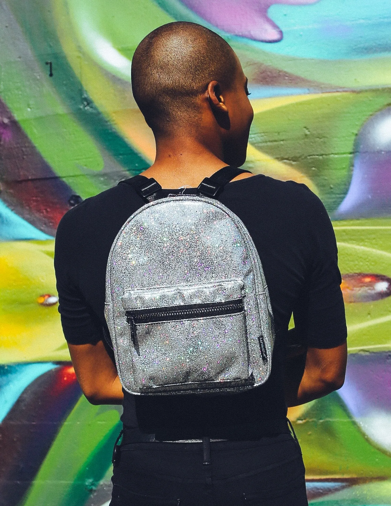 Backpack | MINI |GLAM Silver