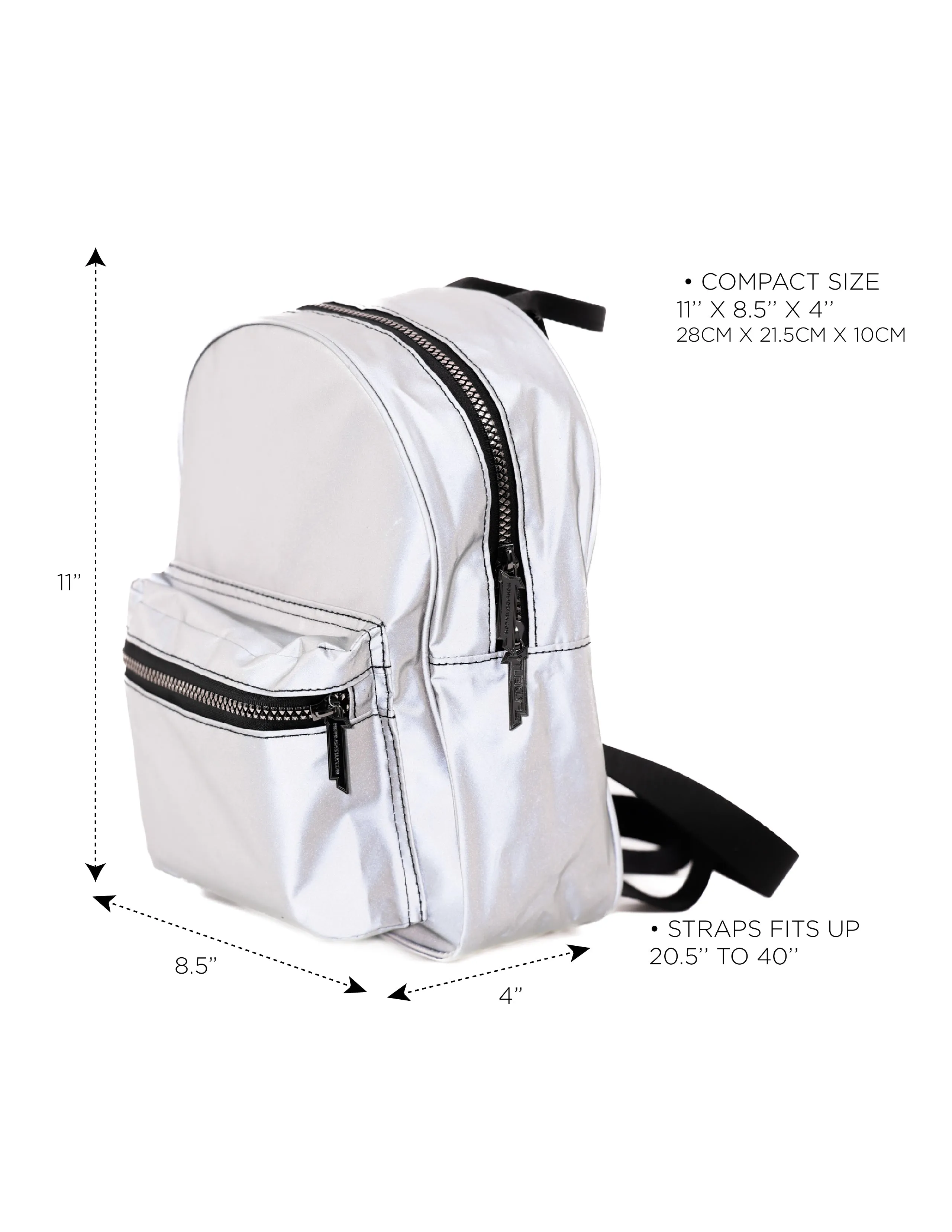 Backpack | MINI | Reflective Silver