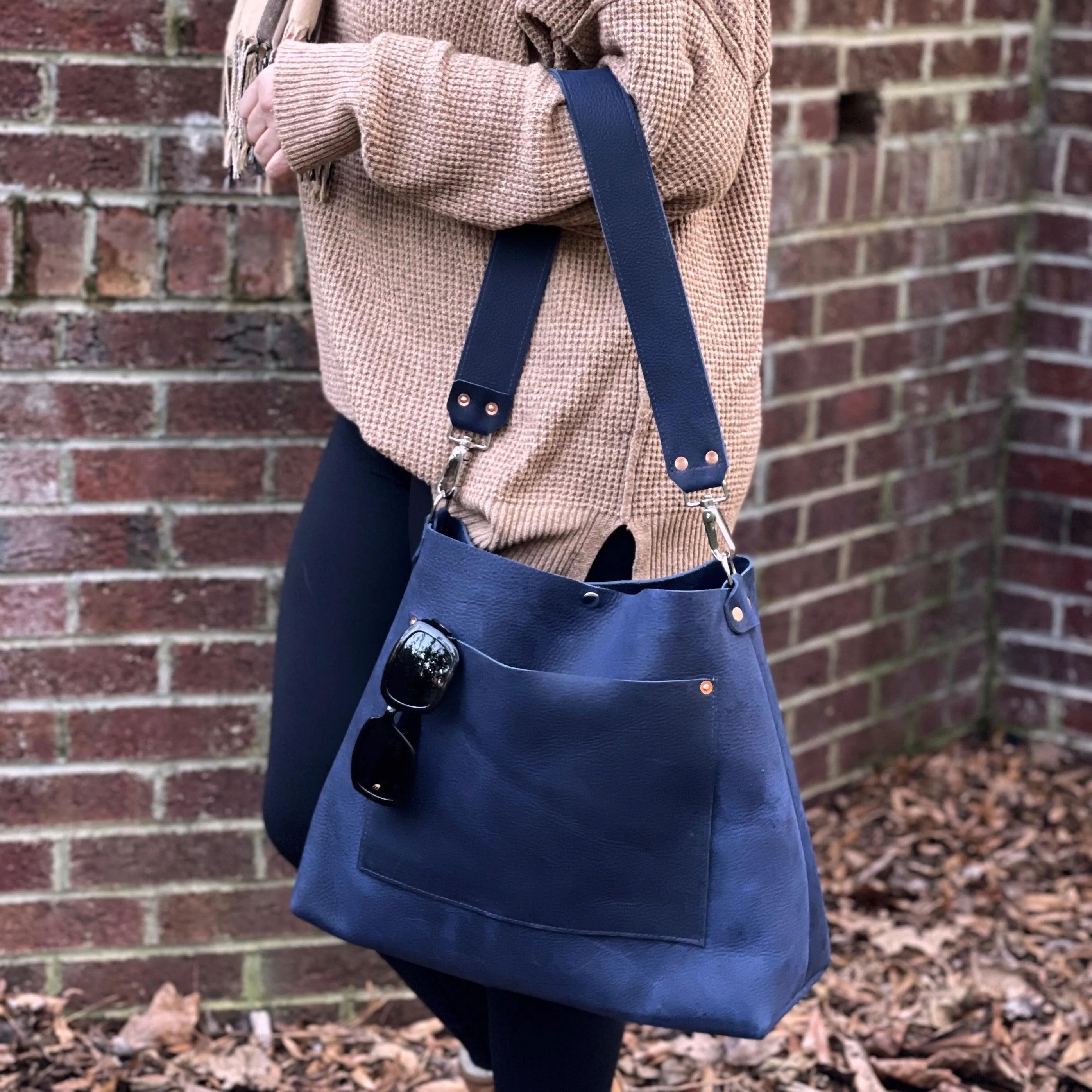 Bell Leather Shoulder Bag