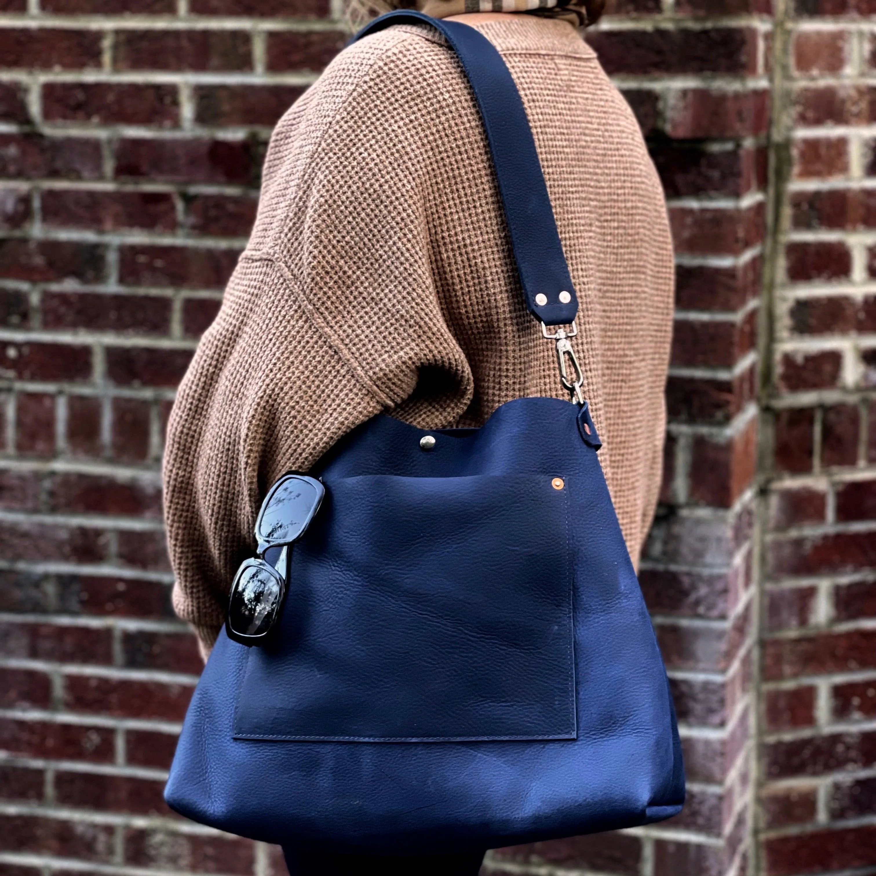 Bell Leather Shoulder Bag