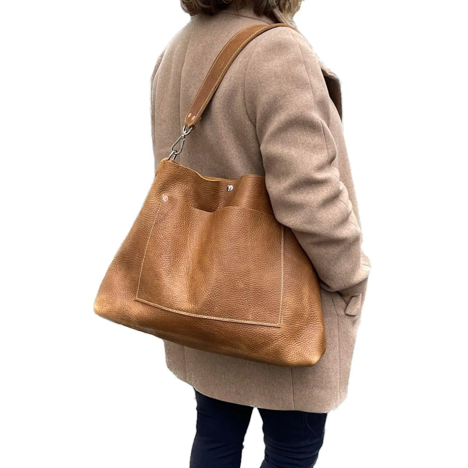 Bell Leather Shoulder Bag