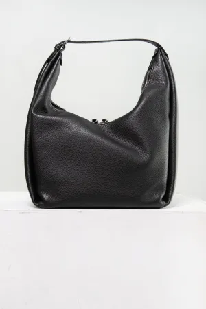 Belt Hobo Bag, Black