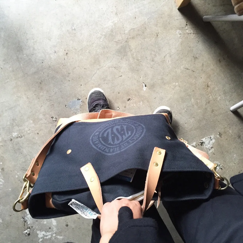 [BKxTSL] Engineer Shoulder Bag // Black (XS)