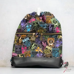 Bright Tarot Cards Begonia Backpack