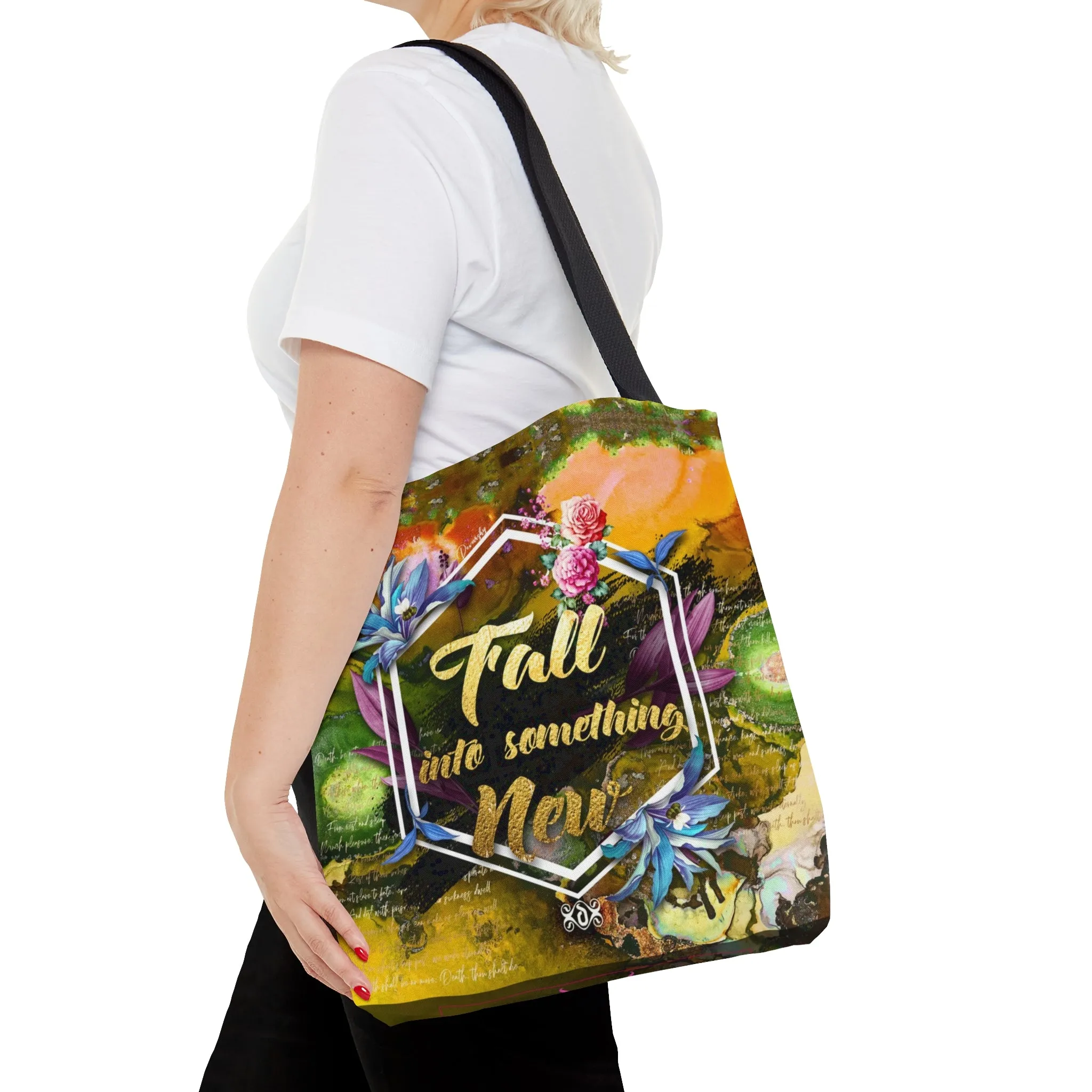 Brighten Up Your Day with Eye-Catching Yellow Floral Tote Bag Eco-Friendly Meets Fashion Canvas Beach Bag | FSN02