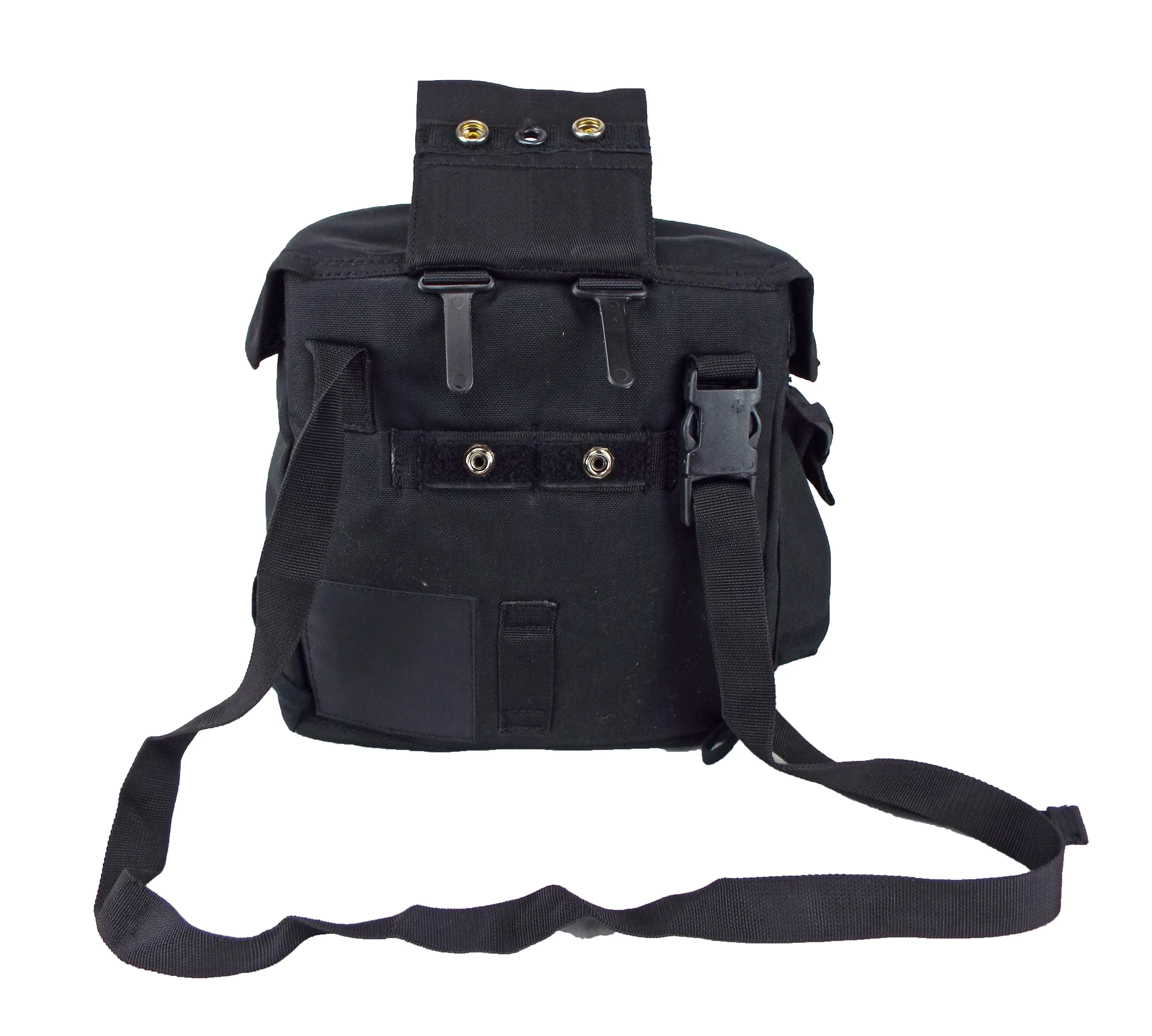 British Police - Black - Respirator Shoulder Bag with side pocket - Grade 1