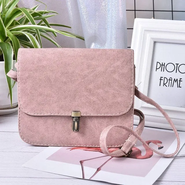 Bullet Lock Messenger Bag Women Small Side Of Mini Mobile Phone Nice Bags Shoulder Bags 2018 New