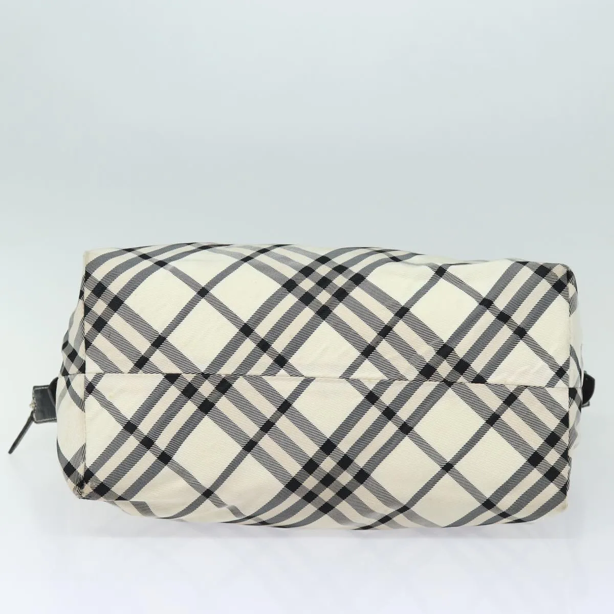 BURBERRY Nova Check Blue Label Tote Bag Canvas Beige  ac3068