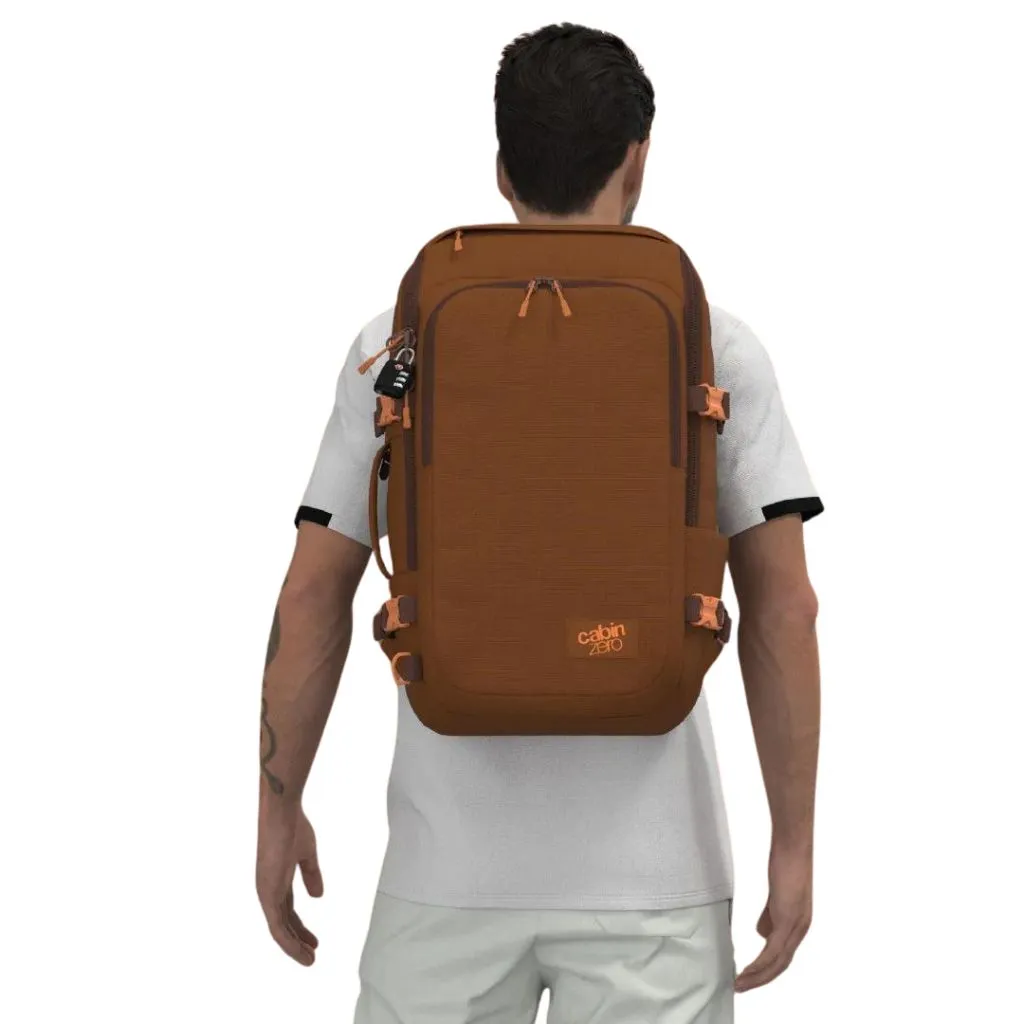 CabinZero ADV PRO 32L Carry On Backpack - Saigon Coffee