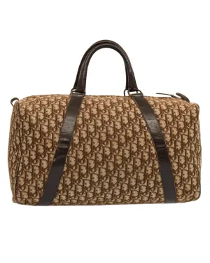 Canvas Boston Bag with Classic Design and Spacious Size