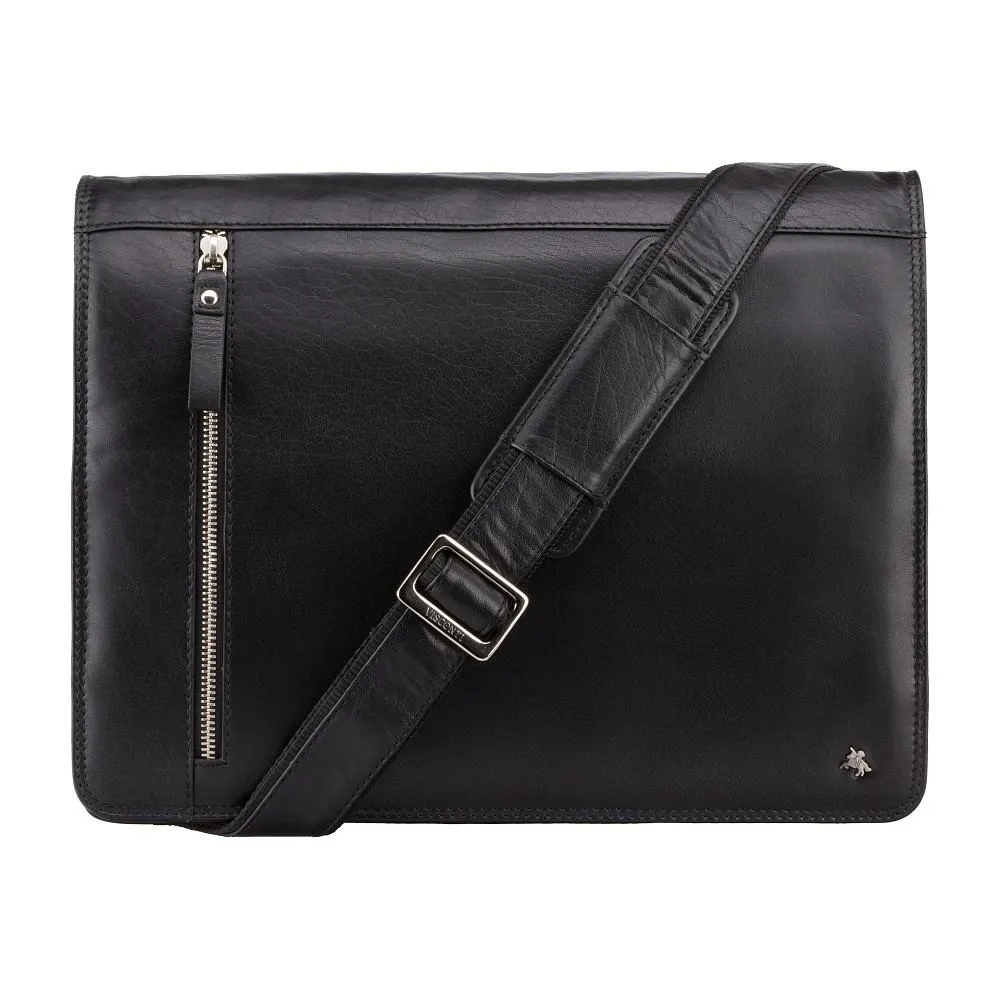 Carter Messenger Bag A4 - Merlin Black