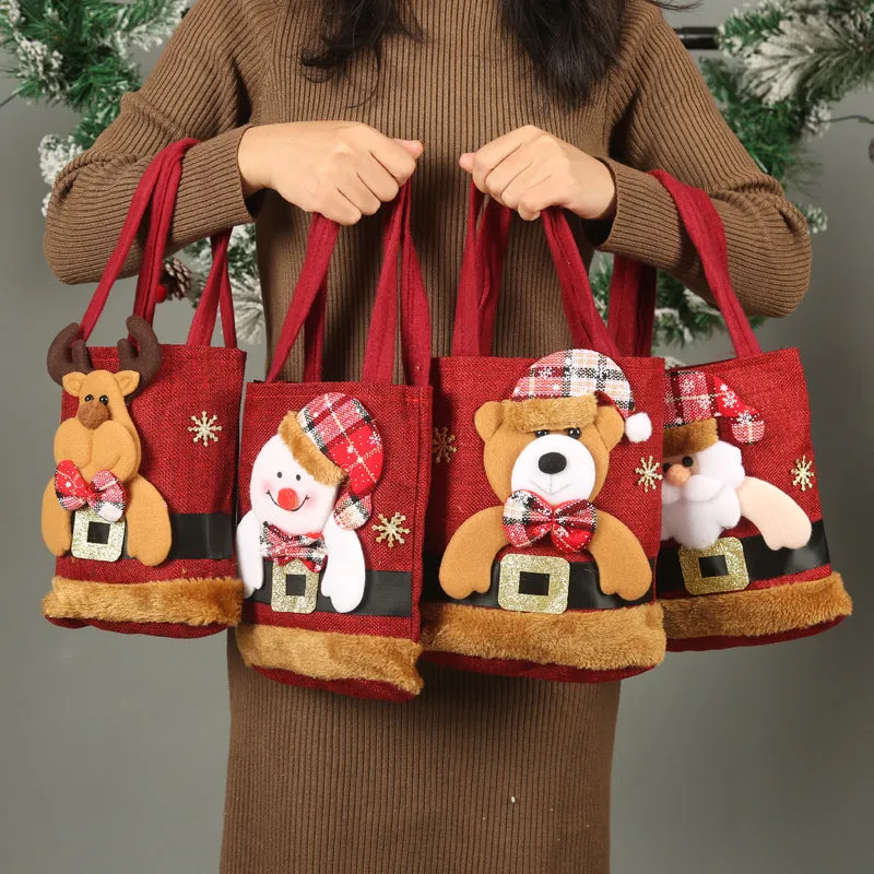 Christmas Decorative Handbag Cute Simple