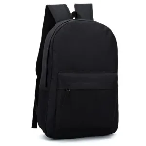 Classy Men Black Simple Backpack