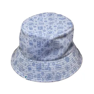 Computer Software Engineer White Bucket Hat