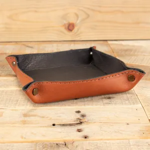 Cowhide Brown Valet