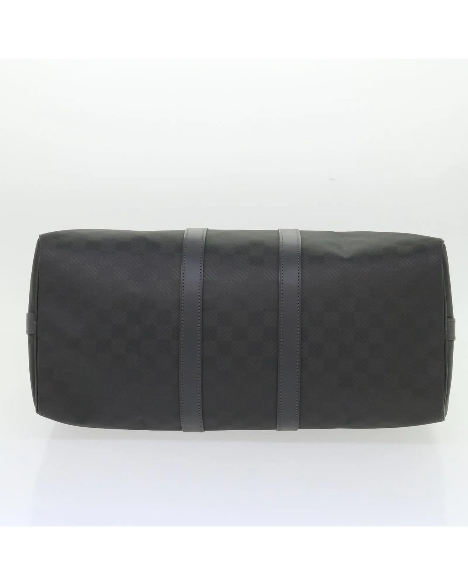 Damier Carbon Keepall Bandouliere Boston Bag