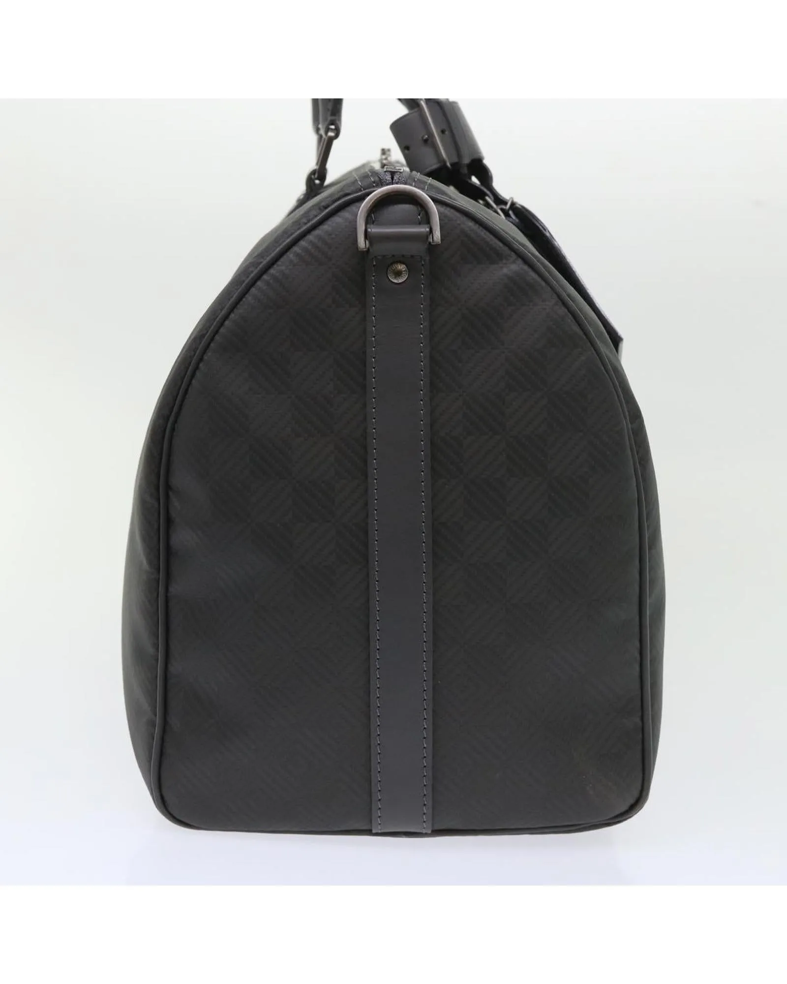 Damier Carbon Keepall Bandouliere Boston Bag