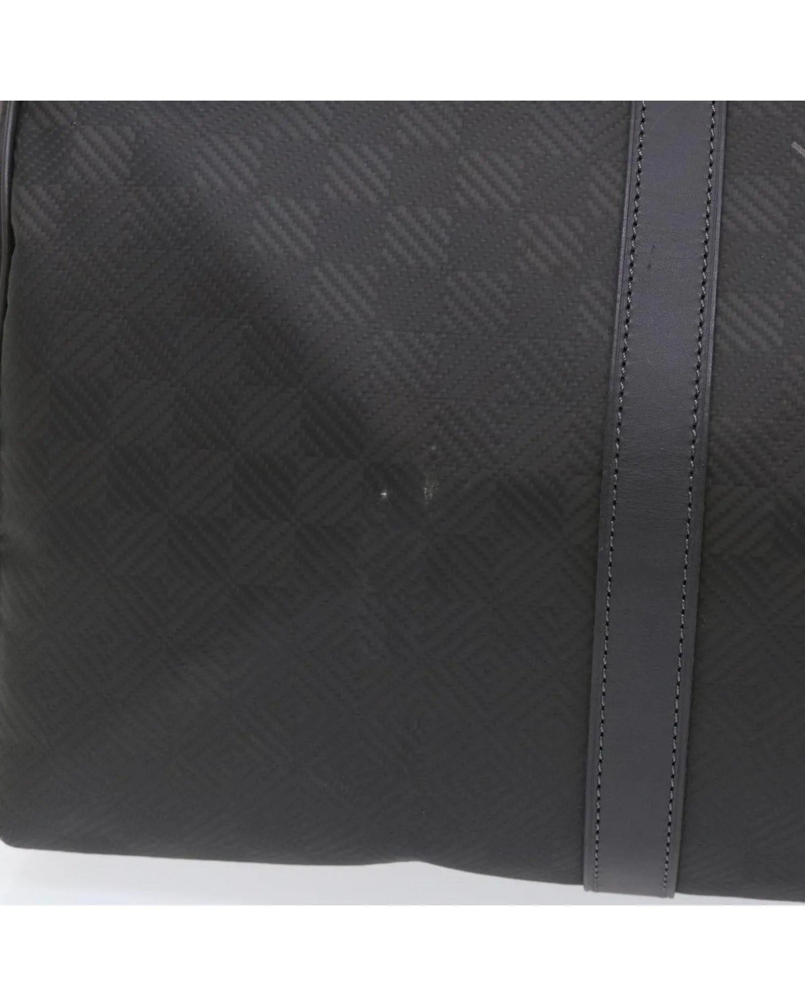 Damier Carbon Keepall Bandouliere Boston Bag