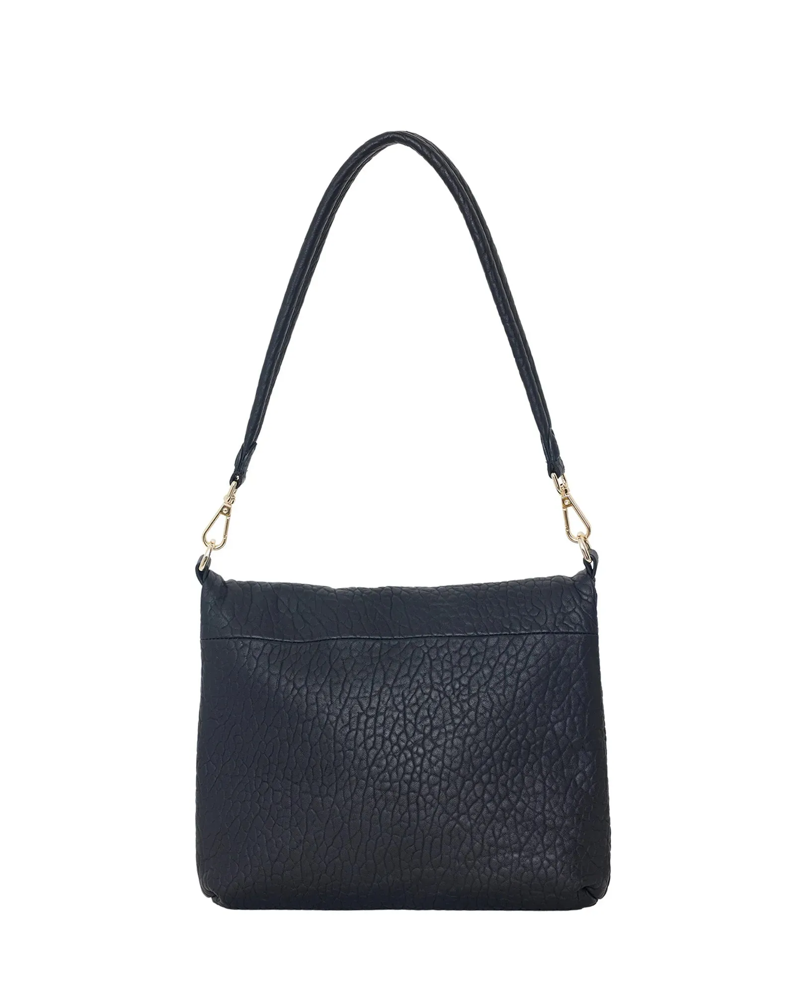 Daria Shoulder Bag | Black Bubble