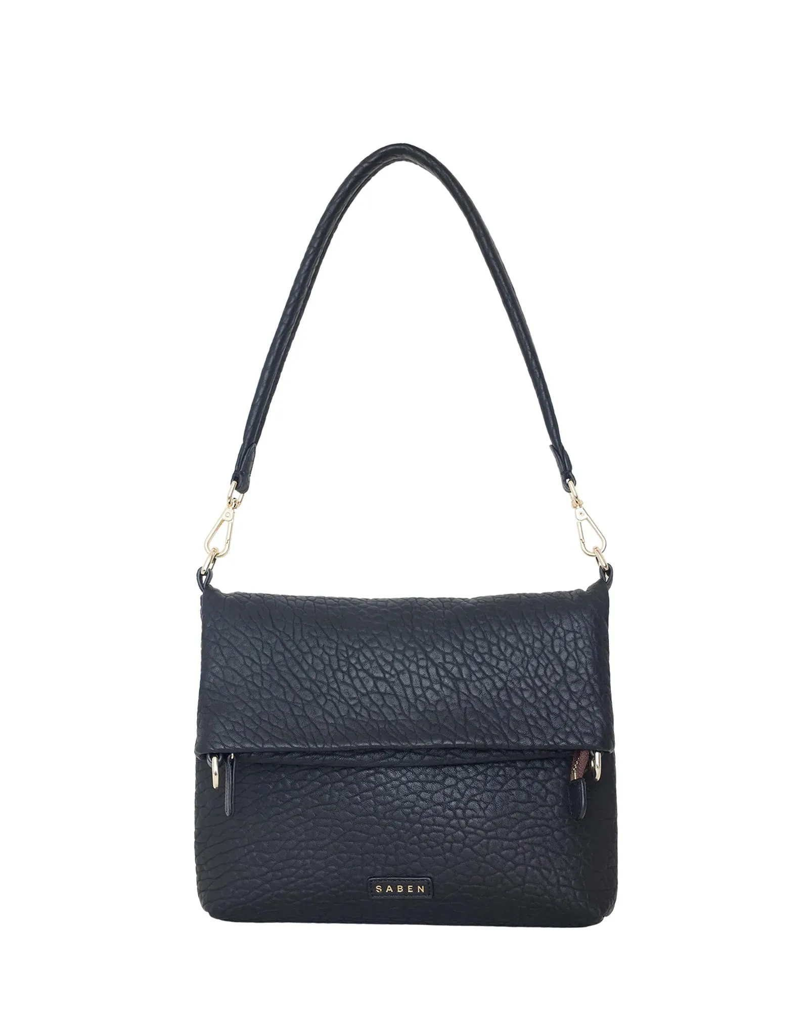 Daria Shoulder Bag | Black Bubble