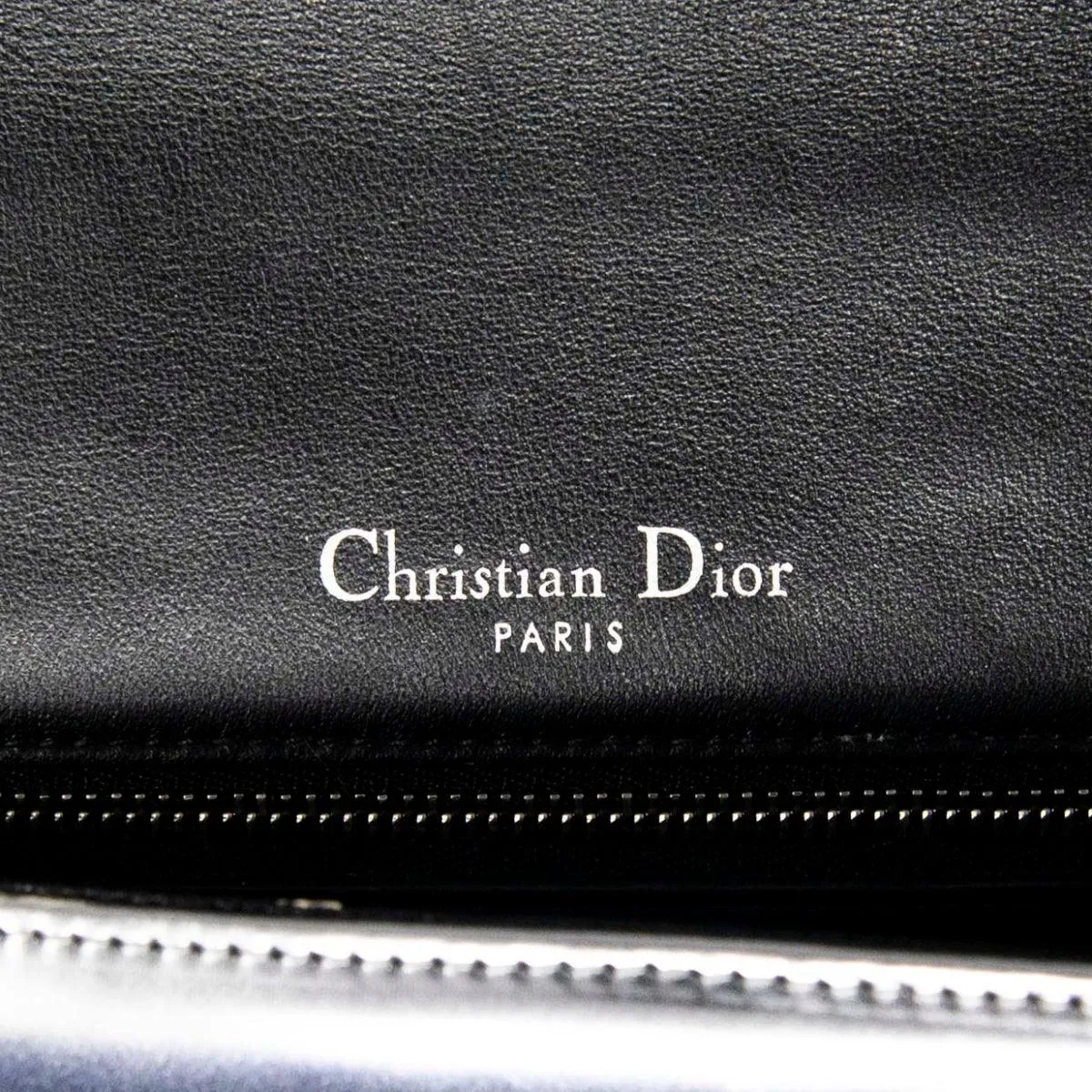 Dior Silver Medium Diorama Bag