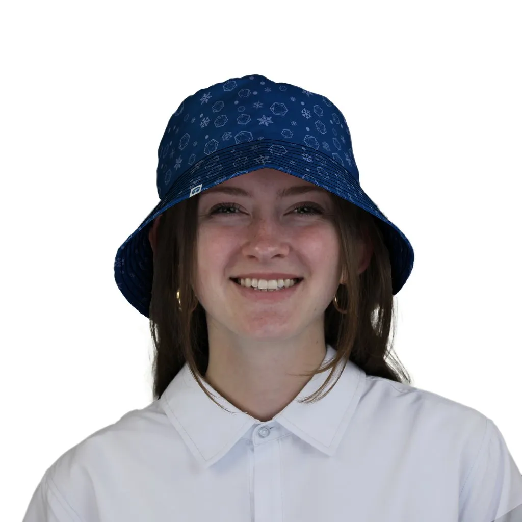 Dnd Dice Snowflakes Bucket Hat