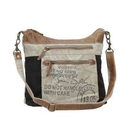 Double Zipper Shoulder Bag