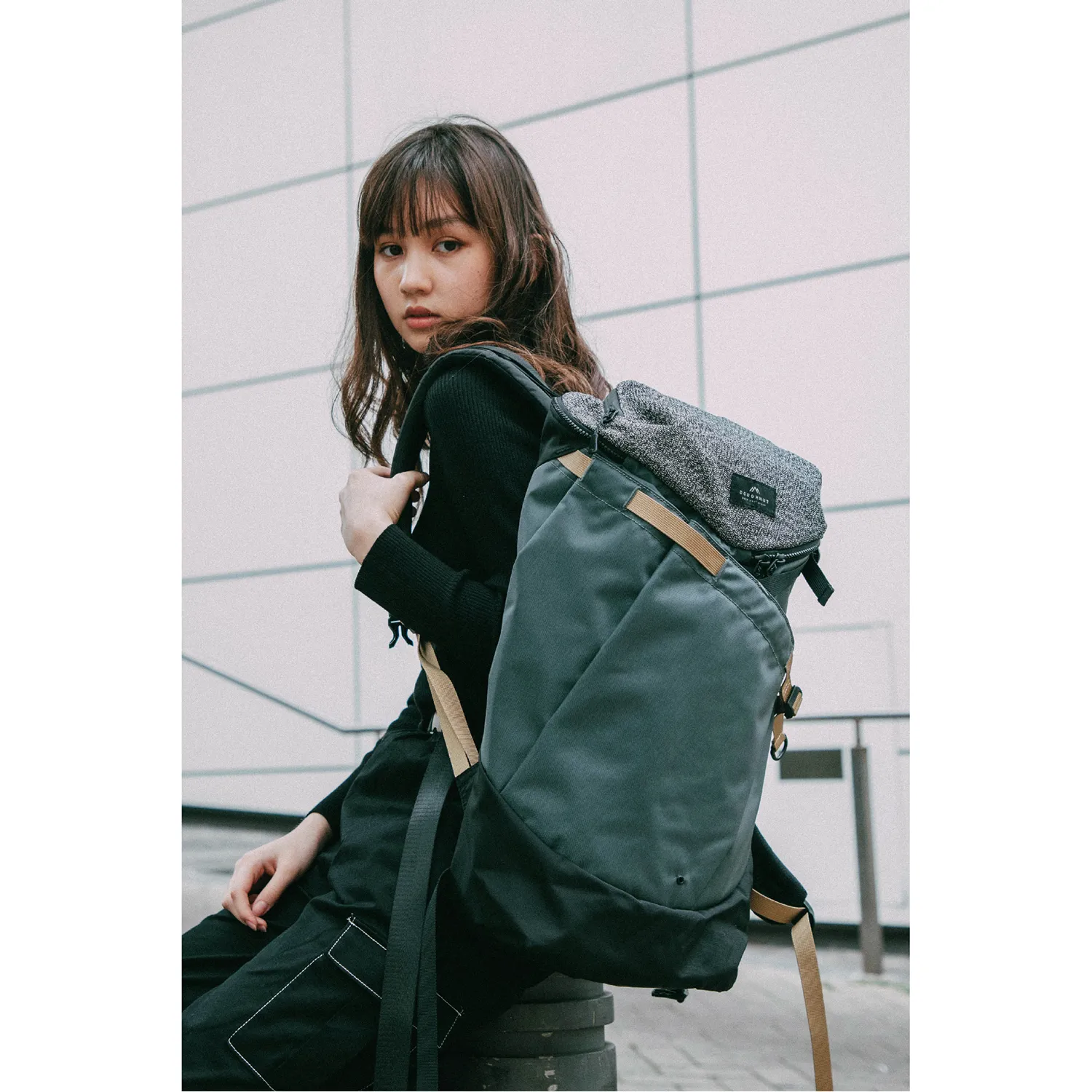 Dynamic Large Shield Series Black Backpack