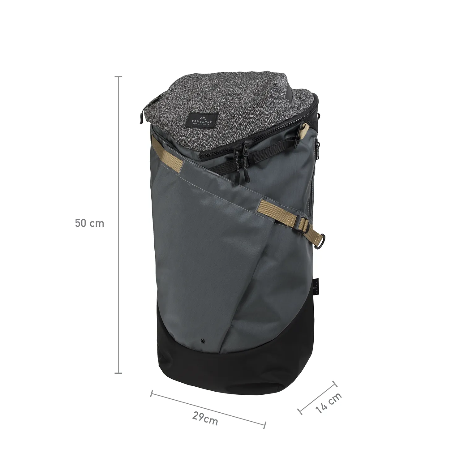 Dynamic Large Shield Series Black Backpack