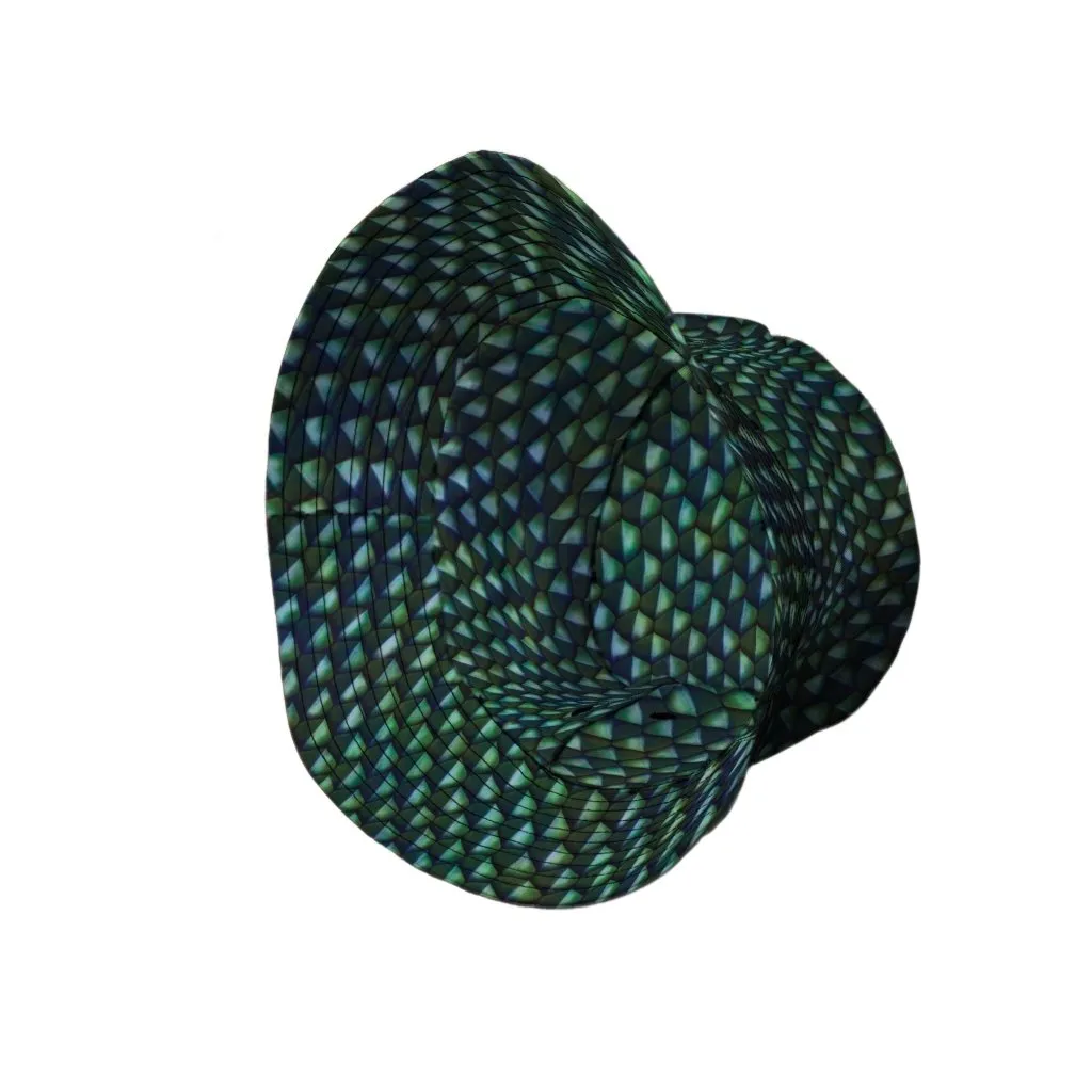 Green Dragon Scales Bucket Hat