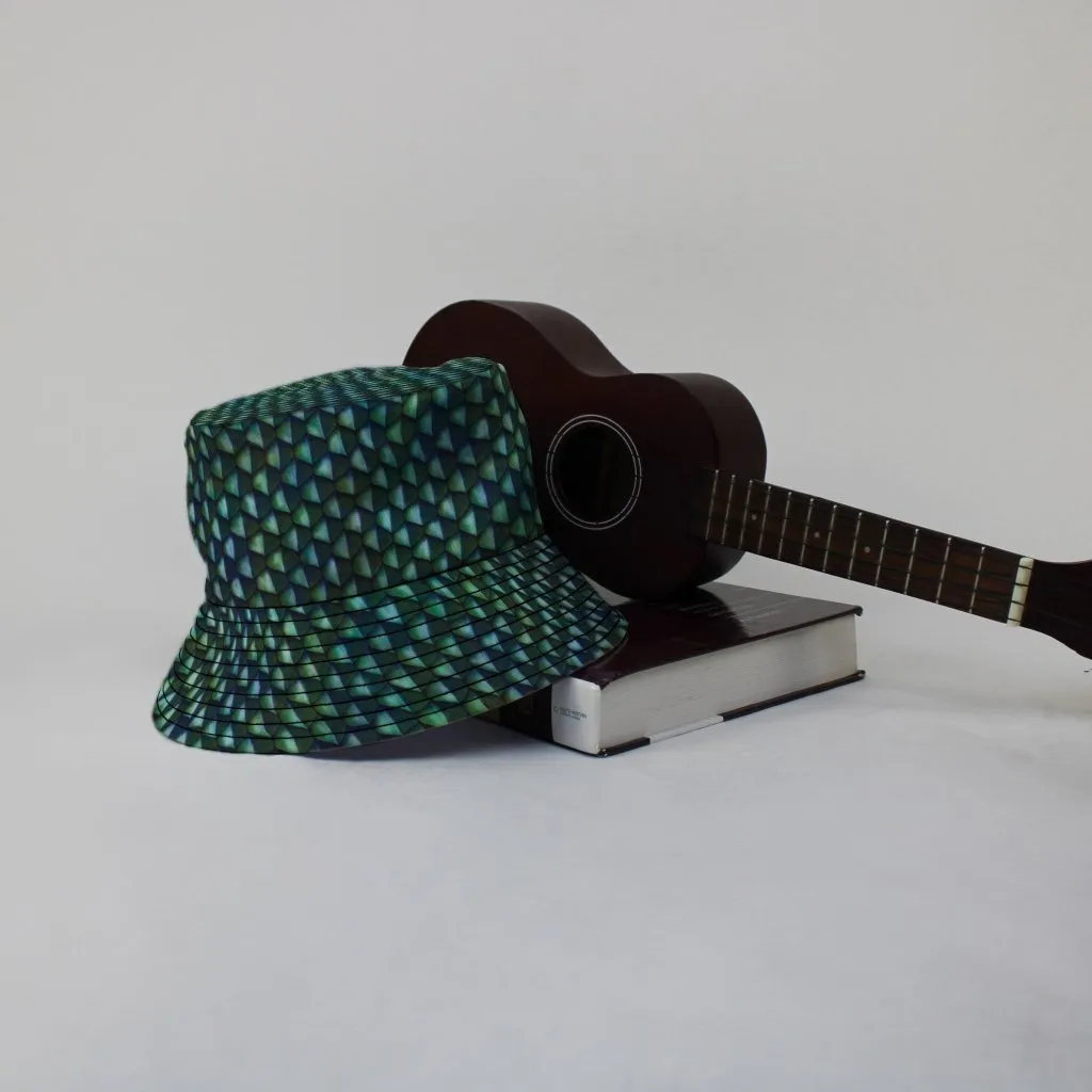 Green Dragon Scales Bucket Hat