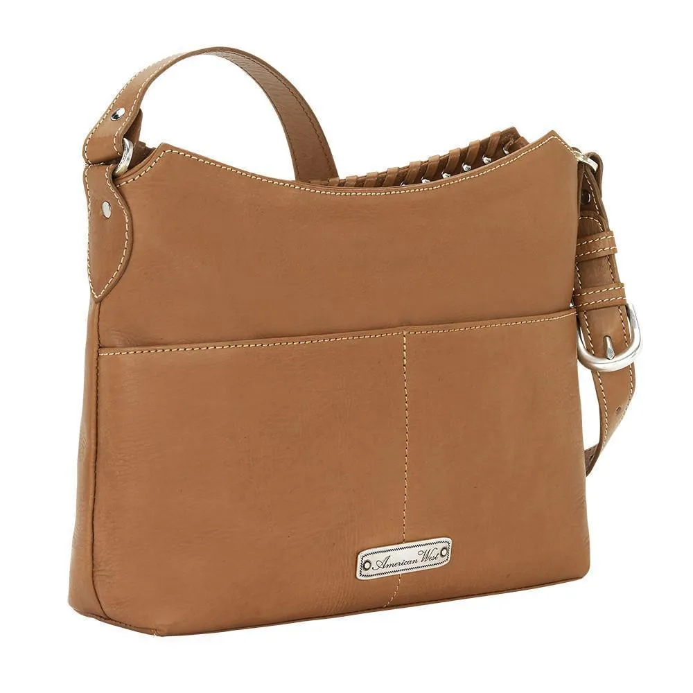 Harvest Moon Zip-Top Shoulder Bag