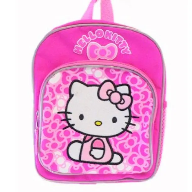 Hello Kitty Backpack Mini 10 inch Bows Pink