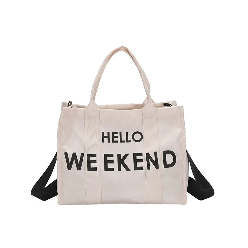 Hello Weekend Tote - #4211-42123