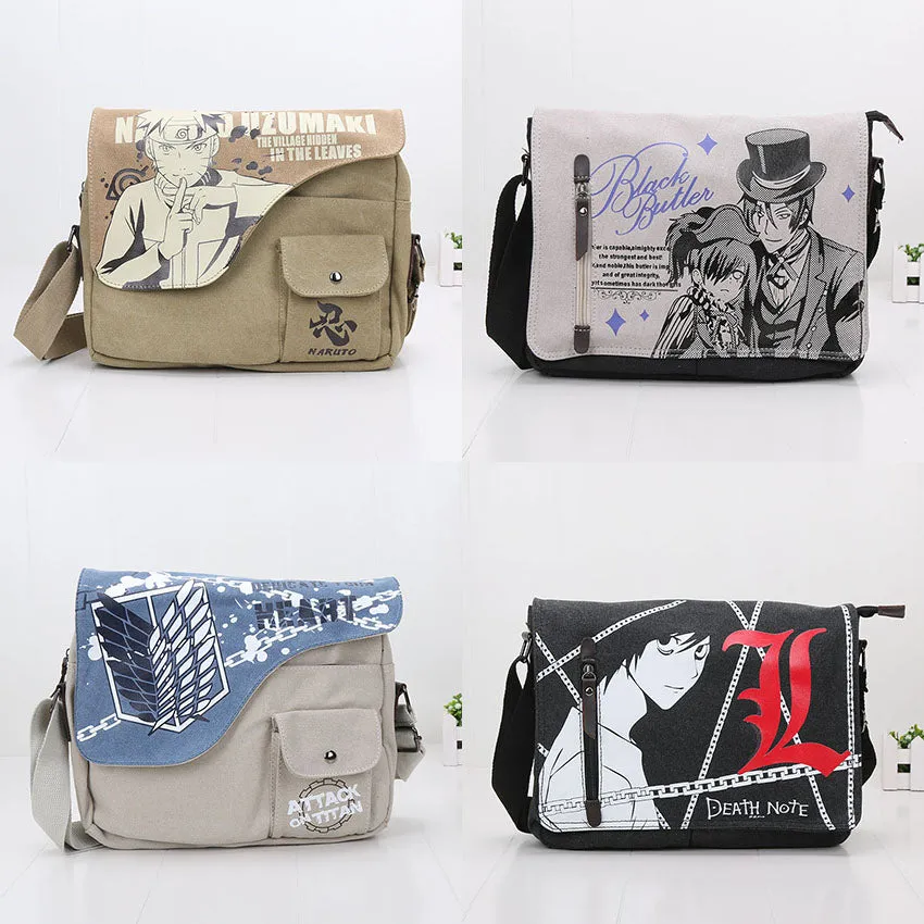 Japanese Anime/Pop Culture Messenger Bag