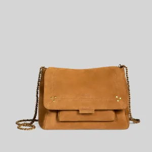 JEROME DREYFUSS BAG LULU M TA TABAC