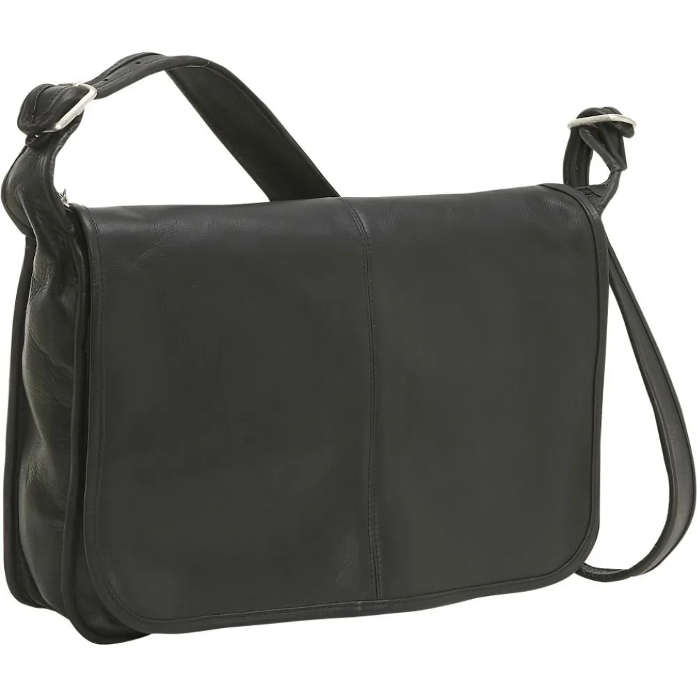 Le Donne Leather Classic Messenger