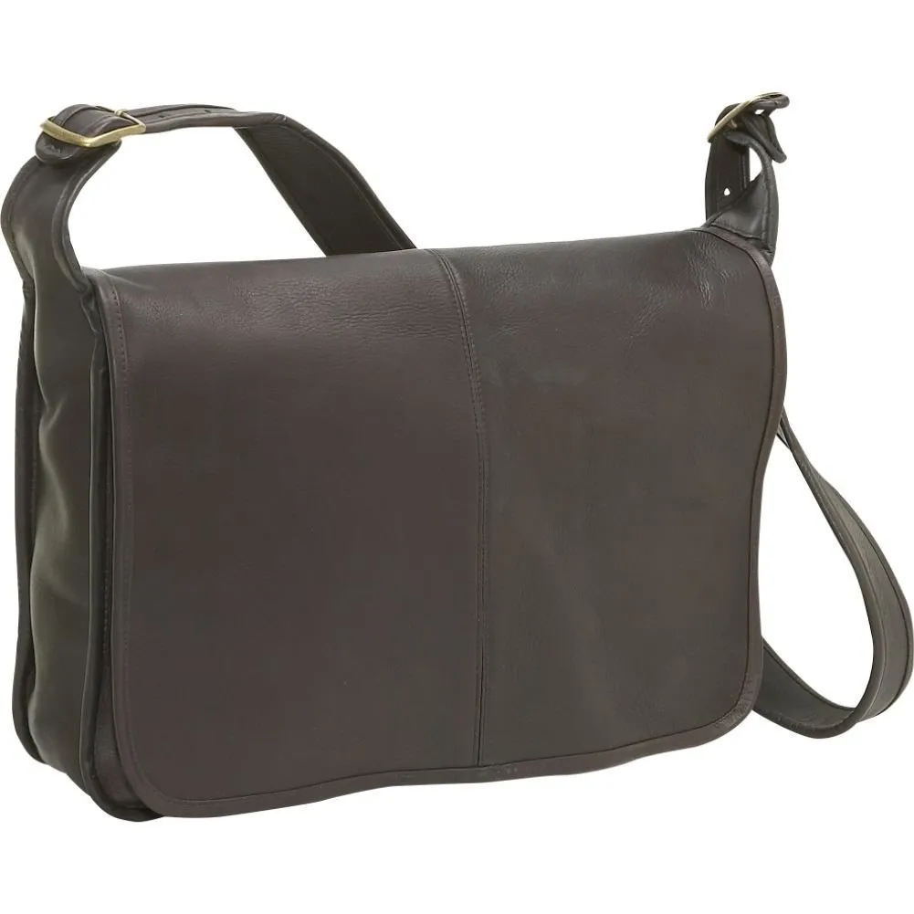 Le Donne Leather Classic Messenger