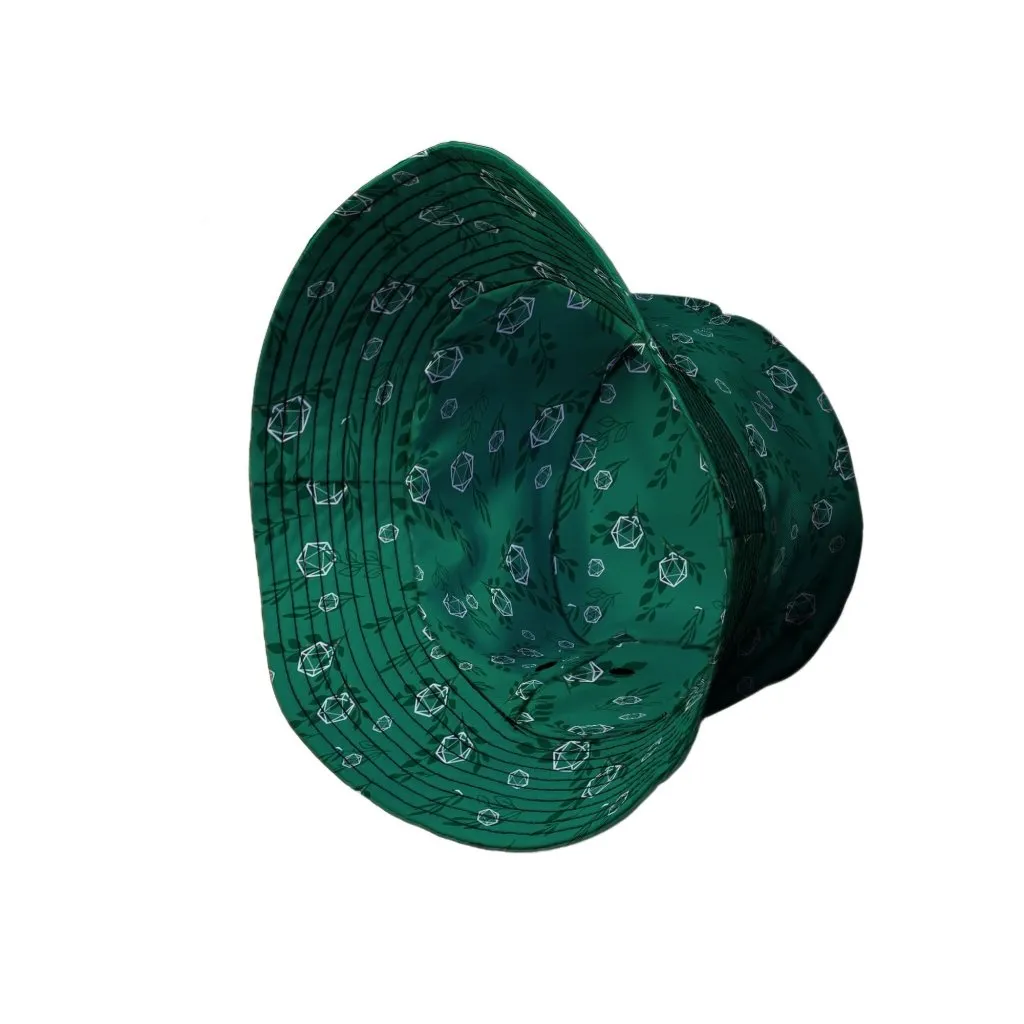 Leafy Green Dice Bucket Hat