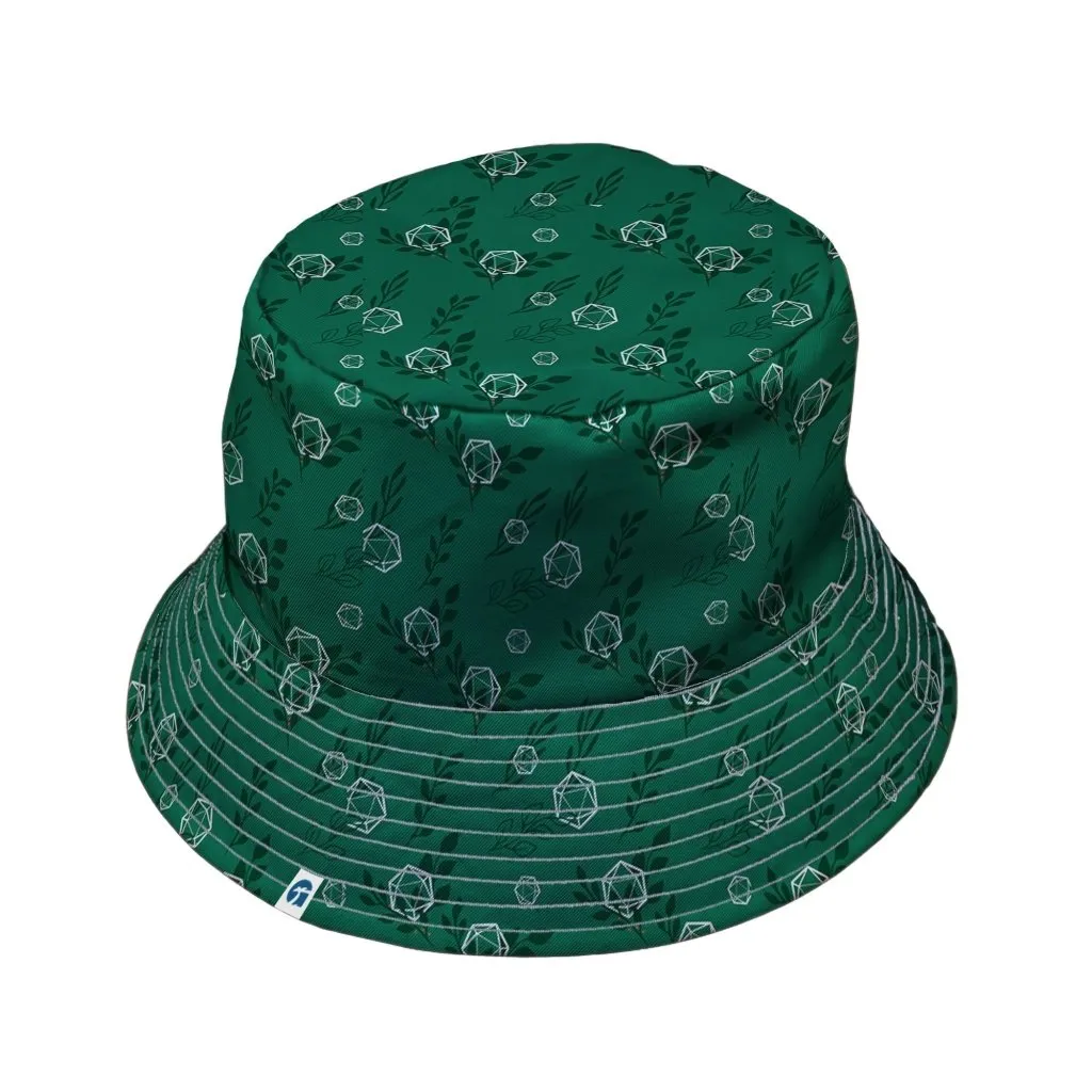 Leafy Green Dice Bucket Hat