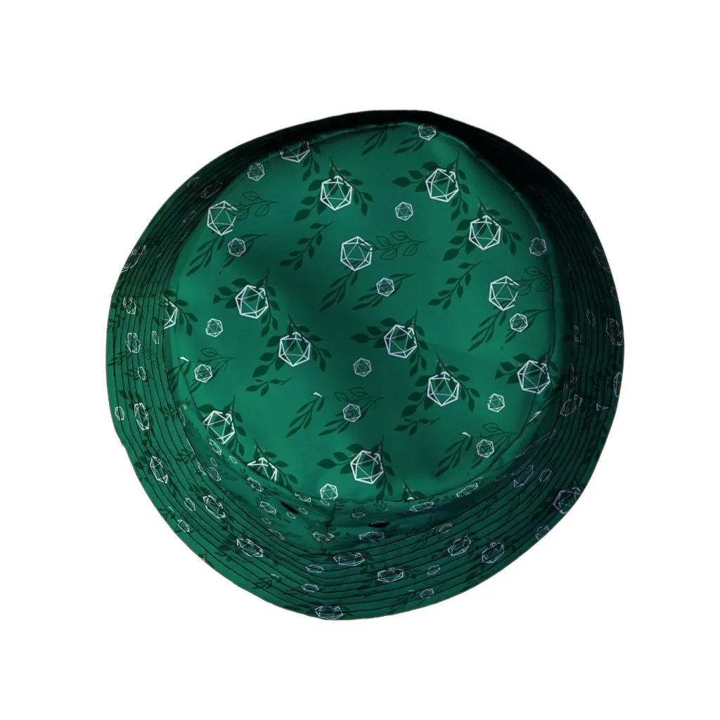 Leafy Green Dice Bucket Hat