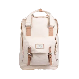 Macaroon Large Organic Cotton Series Beige Backpack