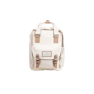 Macaroon Mini Organic Cotton Series Beige Backpack