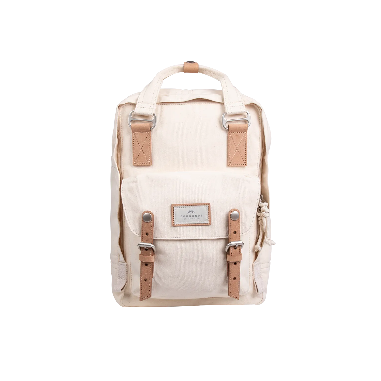 Macaroon Organic Cotton Series Beige Backpack