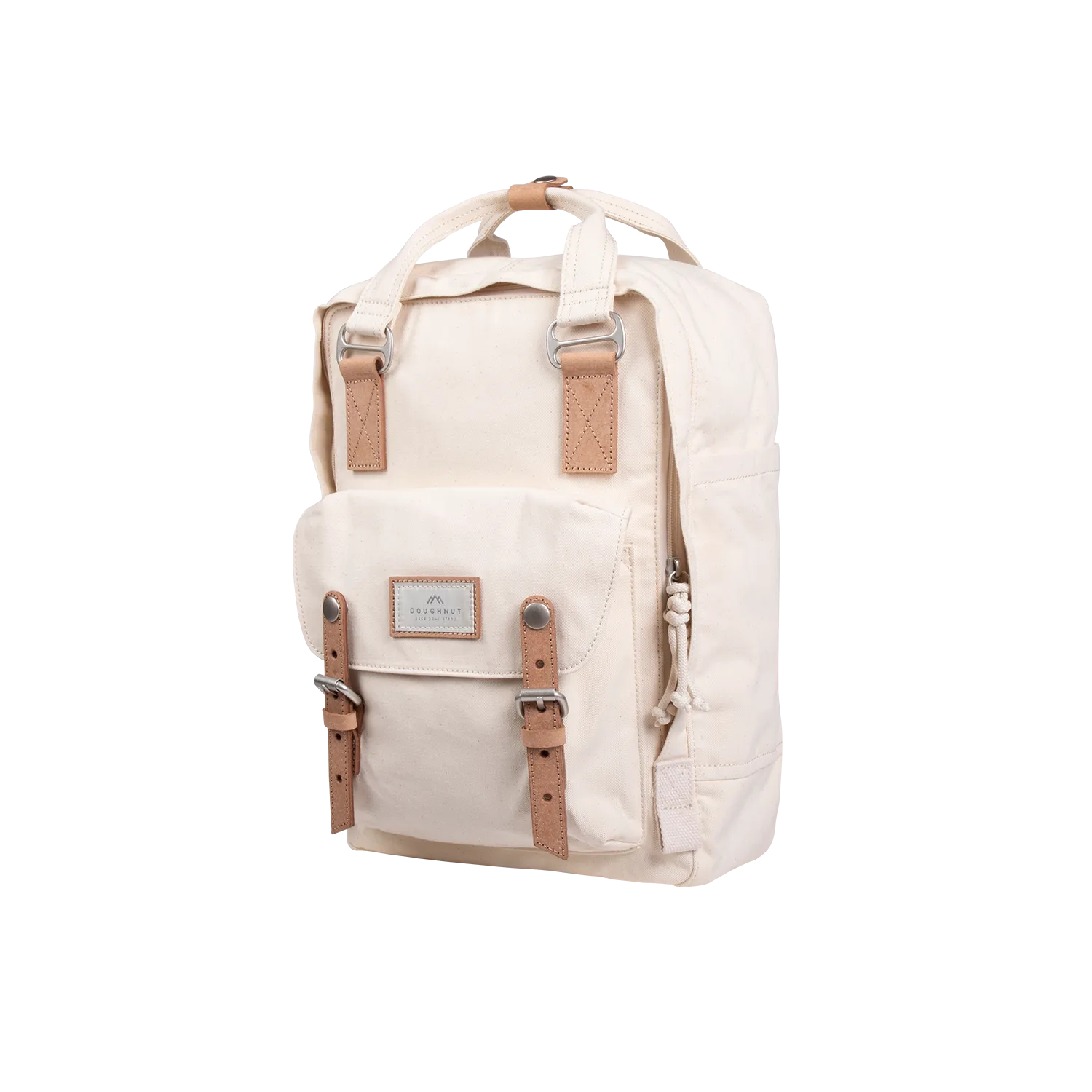 Macaroon Organic Cotton Series Beige Backpack